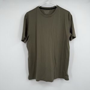 Banana Republic Luxe Touch Tee XL Cotton Green Layering Shirt Business Casual